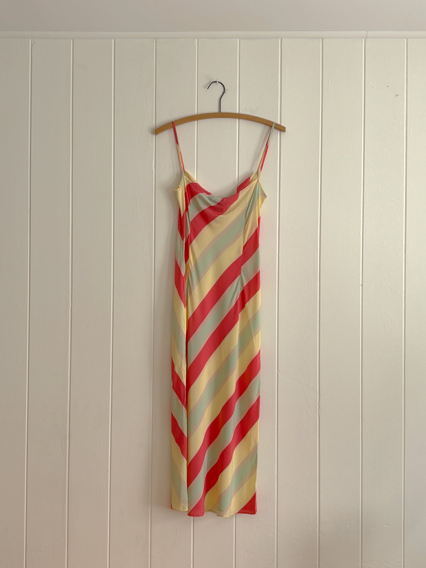 Lolita Lollipop Stripped Silk Dress