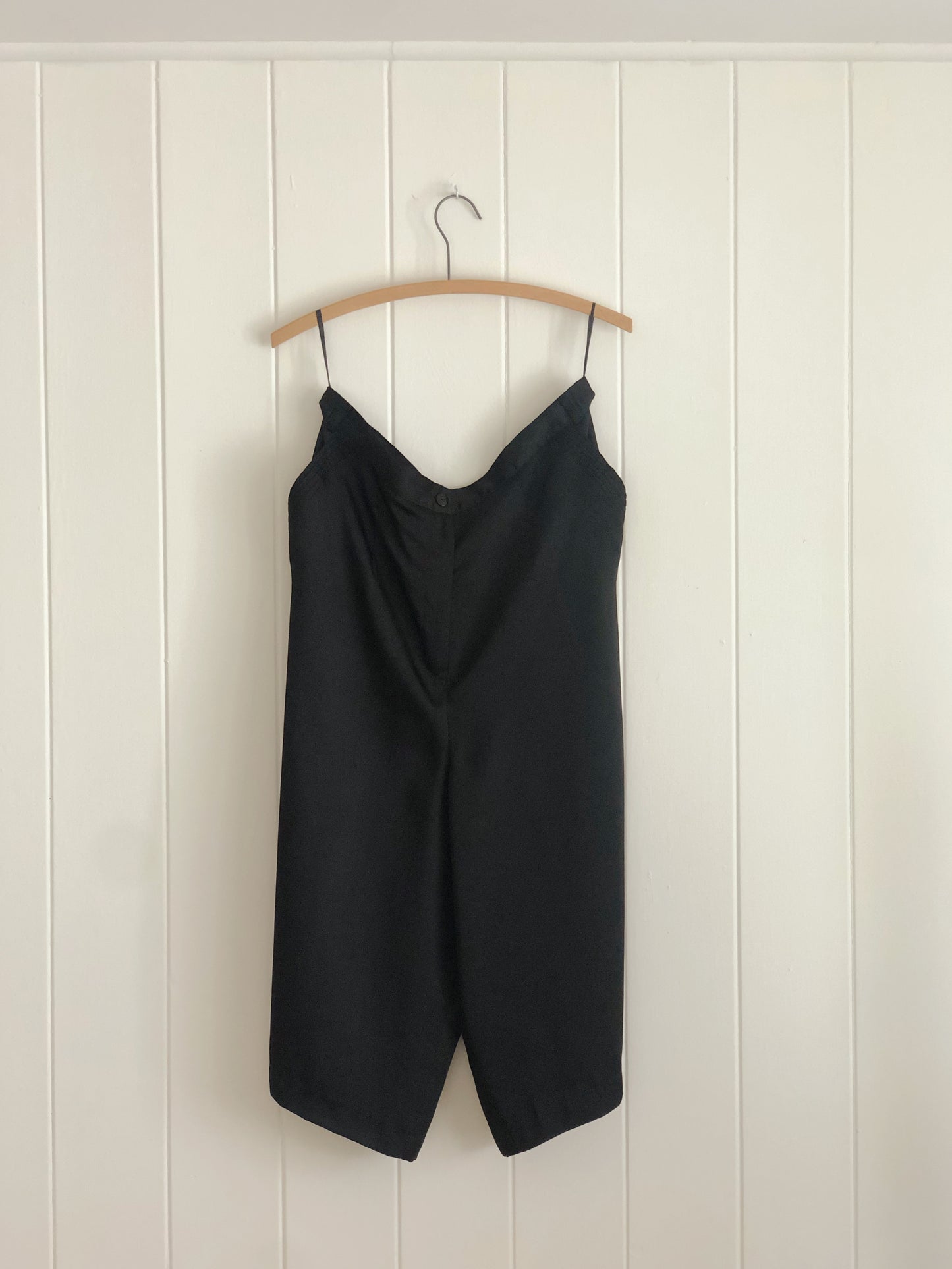 Black Long Dress Shorts