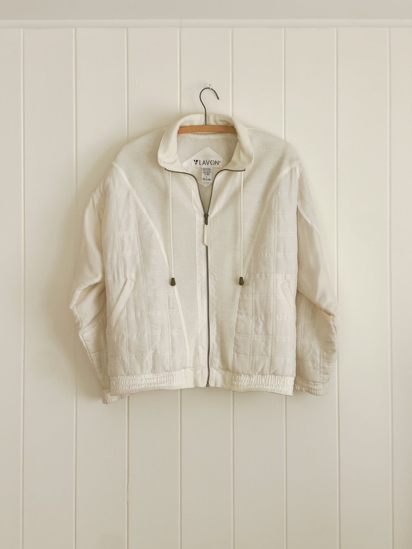 Silk Quilted Sports Jacket