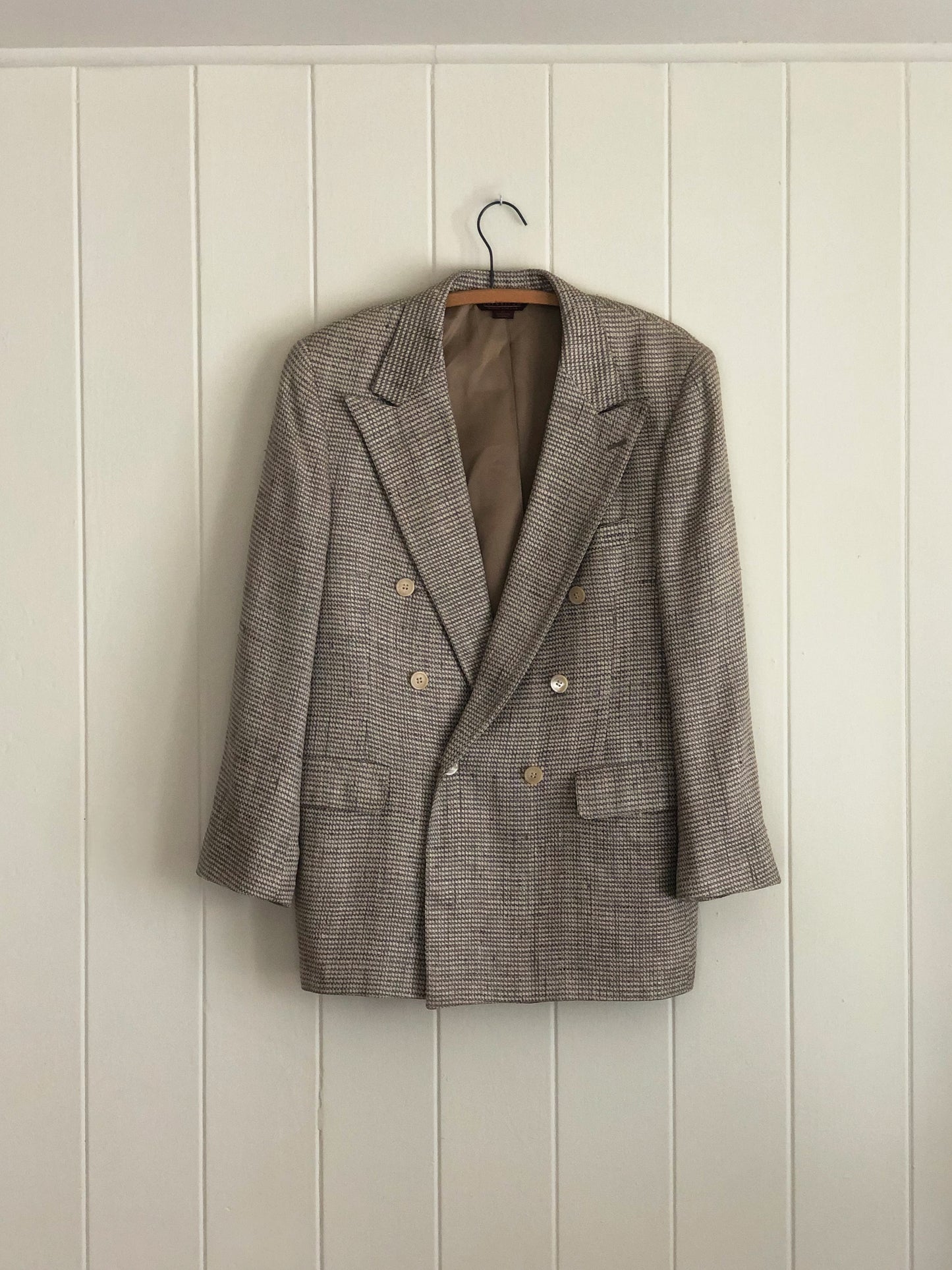 Silk Woven Blazer